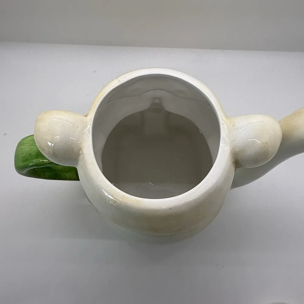 VTG JSNY 1975 Bear Honey Teapot Bee Lid Hand Painted‎ Ceramic Part of Collection